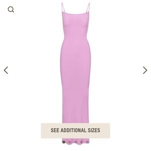 SKIMS Lilac Maxi Dress